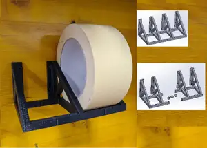 Modular Tape Organizer (Wallmount)