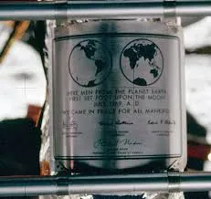 Apollo 11 Luna Lander Plaque