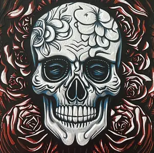 HueForge Skull & Roses