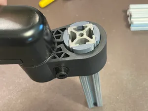 35mm cylinder shim for monitor mount arm on 10-series extrusion