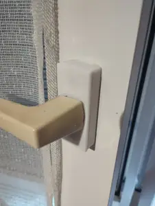 PVC window handle bracket