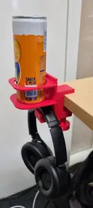 Soda Clamp and Headphones