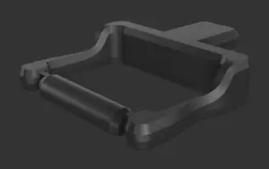 Clamp On Leaf Blower Toilet Paper Holder