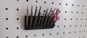 Dremel Bit Organizer for Pegboard