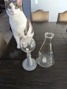 (Parametric) Chemistry Glassware Drying Stand