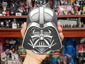 "Flat Darther" (Star Wars Inspired Darth Vader)