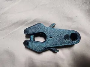 Snap Close Clamp - ALMOST Fully Printable But With Spring