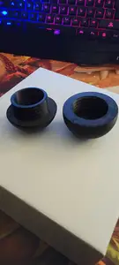 Sphere container with internal thread