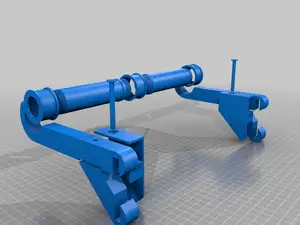 Anet A8 Low Profile Top Mounted Spool Holder Assembly