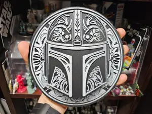 "Fleur de Lorian" (Star Wars Inspired Mandalorian Helmet)