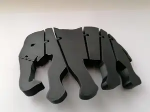 flexi elephant toy and magnet in the fridge children