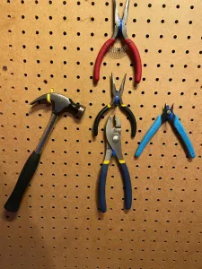 Good Fitting Pegboard Hook