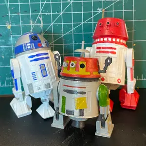 R and C Series Astromech Droids (Star Wars Black Series) - 1:12 scale