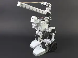 EDI Mech Warrior Elastic Band Shooting Robot with EZ-Bits