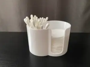 Cotton pad and tips holder