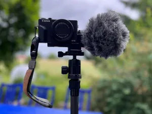 Canon G7X Microphone Mount