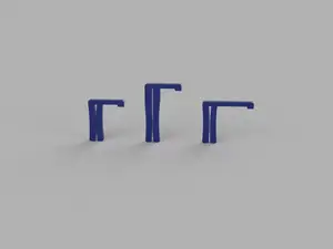 Honeycomb Laser Bed Hold Down Pins