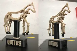 Moving Horse - Stand with rechargeable battery