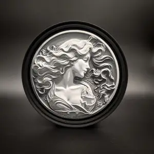 Round Frame for Filament Paintings