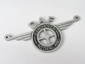 DAF vintage logo emblem (OpenSCAD)