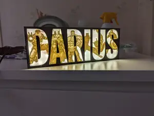 Darius heroes lithophany lamp