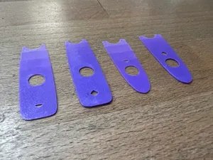 North Sonar hydrofoil shims