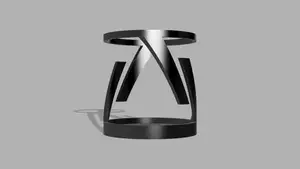 Impossible pencil cup