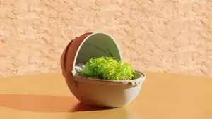 Baby Yoda (Grogu) Crib Hover - Star Wars Pot Plant