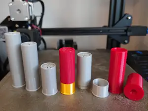 12 Gauge Shotshell Pack replicas and snap caps