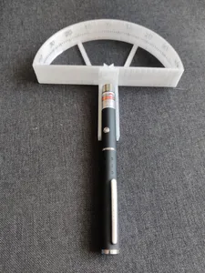 Laserpointer mount for goniometer