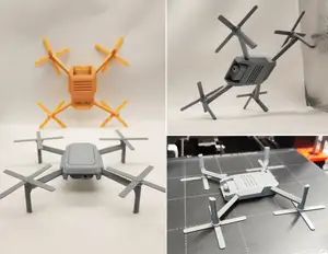Print-in-Place Quadcopter Toy - No Supports