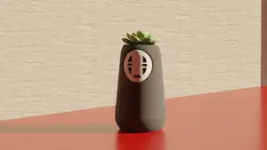 No Face (Kaonashi - Spirited Away) - Pot Plant