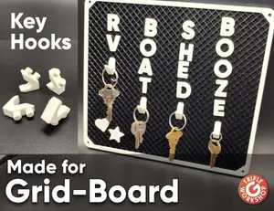 Key Hooks for Grid-Board