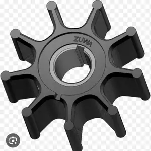 Version 2 of my Zuwa pump flexible impeller