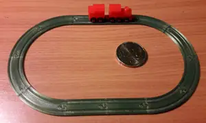 Miniature Train cars and tracks