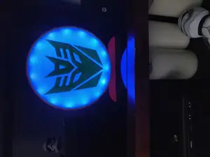 Transformers Decepticon Faceplate for Light Box