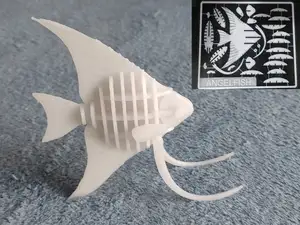 Angel fish kit card