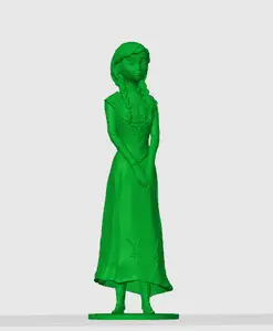 Frozen Anna with base