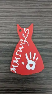 MMIWG2S Red Dress Key Chain for AMS or Layer Change