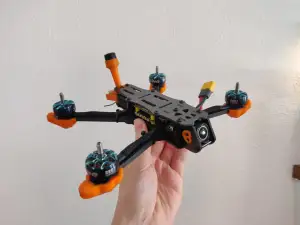 Arm guards & O3 antenna mount + GPS for Wu Tank Max 2 frame