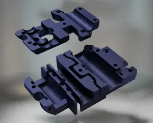 Prusa MK3s Extruder Carriage for Bear X-axis with M3 nuts (remix)