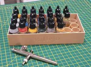 Vallejo paint bottle storage Tray