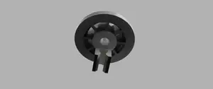 Dishwasher rack roller wheel (Reinforced)