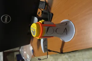 Bracket to fix the megaphone