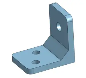 L-bracket for boat panel or similar