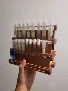 Overengineered fragrance/perfume stand fully parametric