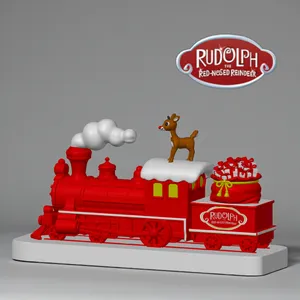 Rudolph the Red-Nosed Reindeer | Christmas Town Train Diorama