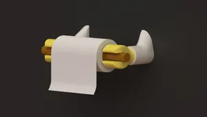 Lego Figure Minimalistic Paper Towel Holder