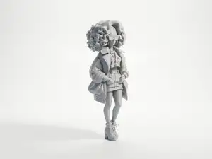 Rihanna Figurine Celebrity Musician 3D Printable