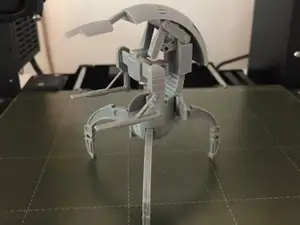 Star Wars Destroyer droid (Droideka) Kit Card